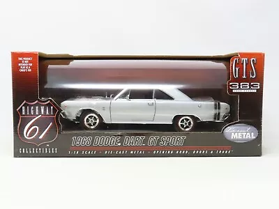 1:18 Scale Ertl Highway 61 #50197 Diecast 1968 Dodge Dart GT Sport  • $149.95