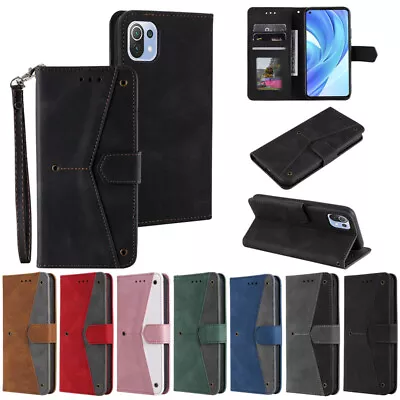 Splice Wallet Flip Case Cover For Xiaomi Poco F5 Redmi A2 A1 12C Note12 Note 12S • $18.69