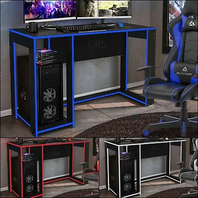 Gaming Desk Computer Table Workstation Laptop PC Home Office Study Crafting • £84.99