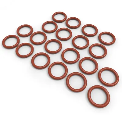 £1.44 • Buy Food Grade O-Ring. Various Sizes. Clear Silicone Rubber O Rings 2.4mm*8-70mm