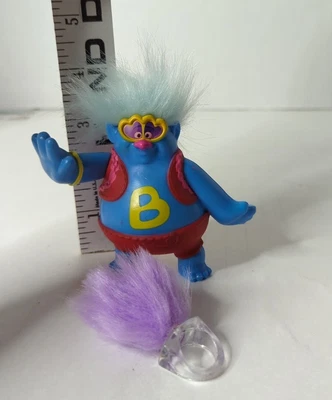 $3 • Buy 2020 Trolls World Tour Biggie & Mr. Dinkles McDonald's Happy Meal Toy #9 & Ring 