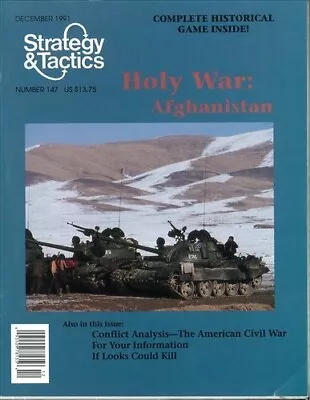 Strategy & Tactics: Issue No. 147 - Holy War Afghanistan • $20