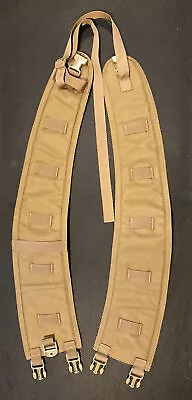 US Military Coyote Shoulder Straps With Buckles Made In USA Tactical Gear • $19.99