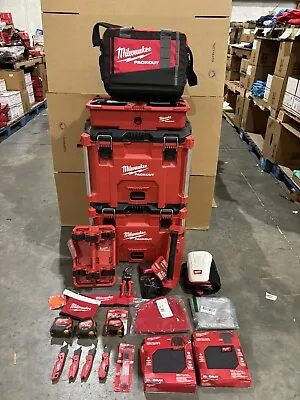 Milwaukee PACKOUT Modular System/Tool Boxes/Bag/Knives/Apparel/etc.(AUC) #2 • $370