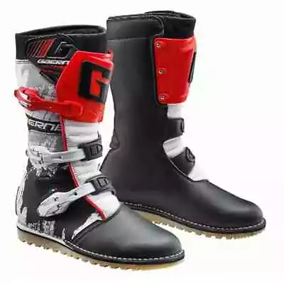 Gaerne Balance Classic Red White Black Trials Boots EU42 • $189.49