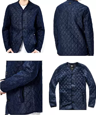 G-star Liner Quilted Slim Fit Overshirt*bnwt*colour-rinse*size-‘l’*(last One) • £150