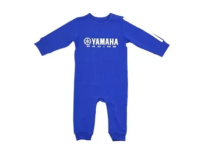 Official Yamaha Racing Paddock Blue Baby Jumpsuit 6-12M B22KB601E003 BNWT B01 • £17.95