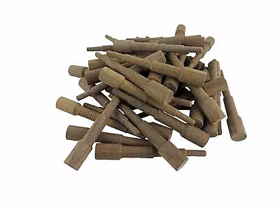 Miller Dowel Pack 100 Each 2x Stepped Walnut Dowels For Stock Up To 1-5/8  Thick • $155.99