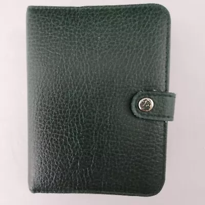 Day Runner 6 Ring Small Pocket Size Planner 4 X 5.5 Dark Green • $19.99