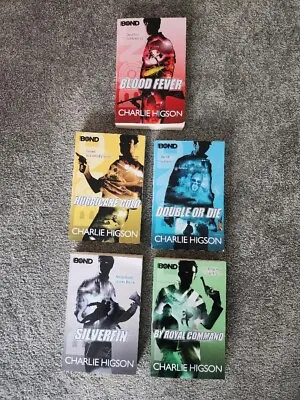 Young Bond Series Collection Charlie Higson 5 Books • £14.50