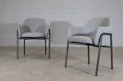 Pair Designer Contemporary 'MT Club Chairs' By Ed Carpenter A1 Con UK Delivery  • £310
