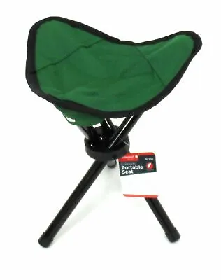 £6.99 • Buy Portable Folding 3 Leg Tripod Seat Stool Camping Travel Fishing Chair Festival 