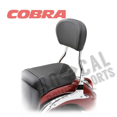 $361.33 • Buy Cobra Sissy Bar - Round Bar Chrome 14 In. Yamaha XVS 95 V-Star 950 (2009-2016)