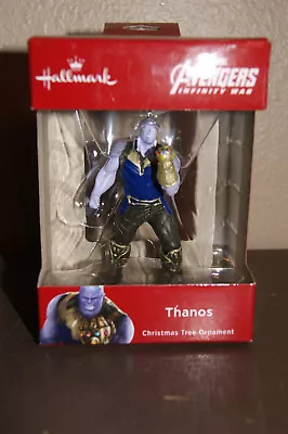 Marvel Avengers Infinity War Hallmark Christmas Tree Ornaments Thanos New Sealed • $17.99