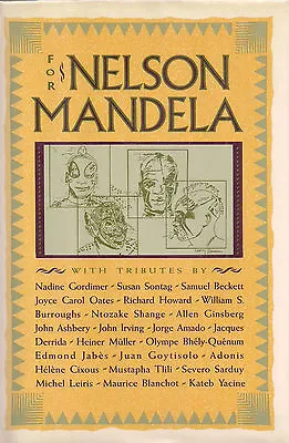  For Nelson Mandela  SIGNED By Susan SONTAG Nadine GORDIMER John IRVING + 2 More • $299.95