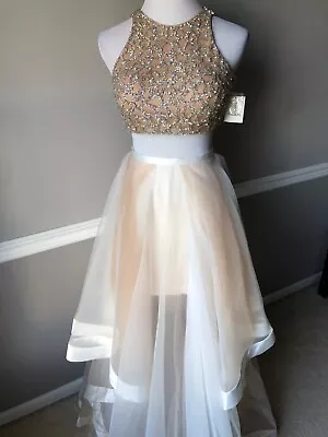 TERANI COUTURE Two Piece Ball Gown Size 2 NWT Prom/Pagent/Wedding • £146.70