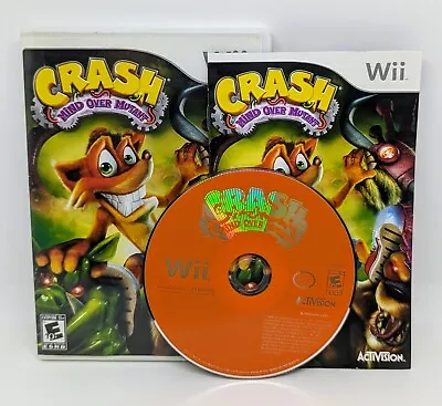 Crash Bandicoot Mind Over Mutant Nintendo Wii CIB • £14.66