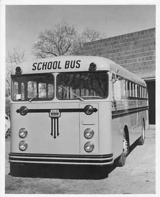 1960s Marmon-Herrington B And B Coach School Bus Press Photo 0013 • $13.67