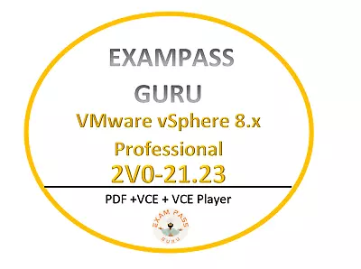 2V0-21.23 VMware VSphere 8.x Professional PDFVCE MARCH Updated! 104Q • $4