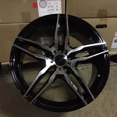 17  A1 Style Black Machine Wheels Rims Fits Veloster Xf300 Xg350 • $699.97