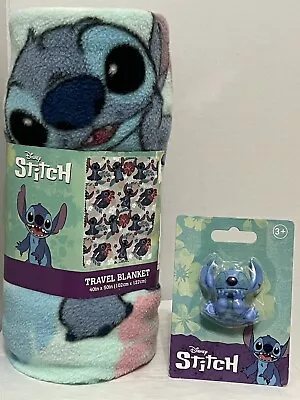 Disney Stitch Luxury Cozy Knit Soft Throw/Blanket  Travel Blanket 40x50  • $19.70