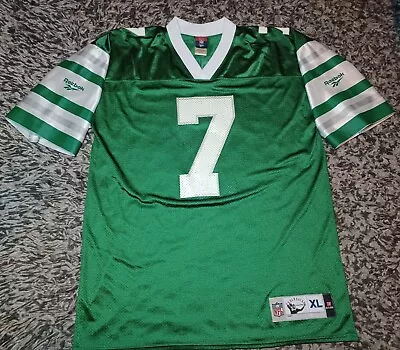 Ron Jaworski Reebok Vintage Throwbacks Philadelphia Eagles Kelly Green Jersey XL • $74.99