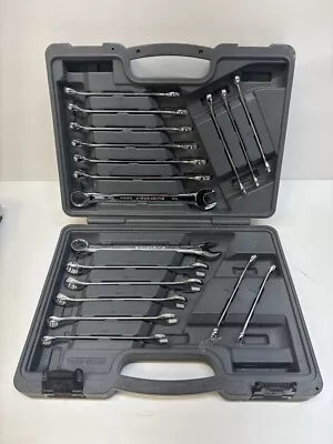 Silver Eagle By Matco Srcse182pa 18pc SAE & Metric Chrome Combo Wrench Set • $89.99