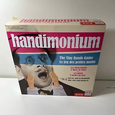 Handimonium The Tiny Hands Game 2017 Mattel Games Family Game • $29.56