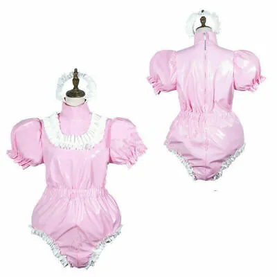 Adult Sissy Baby PVC Romper Vinyl Unisex Cosplay Costume Tailor-made • $64.99