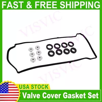 Valve Cover Gasket Fit 02-13 Acura Honda 2.0 2.4 K20A2 K20A3 K20Z1 K20Z2 • $16.42