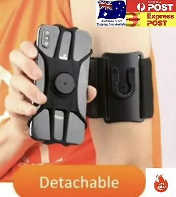 Fitness Armband Holder For Phone 4-6.5  For Sports Gym Running • $21.99