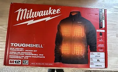 MilwaukeeMen's X-Large M12 Heated  TOUGHSHELL  Jacket Kit Black • $137.50