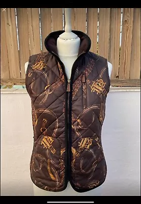 New Without Tags - Ralph Lauren Womans Signature Gilet Vest - Small - Cost €225 • £39.99