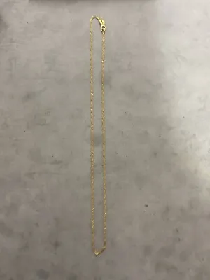 22ct Gold Necklace | Length 17” Inches | Weight - 2.8g • £285