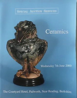 Special Auction Services - Ceramics - 2000 - Cover: Martin Brothers Stonewear • £12.30