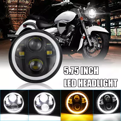 For Suzuki Boulevard M50 M90 C50 VZ800 5-3/4 5.75  Inch LED Headlight Hi/Lo DRL • $47.99