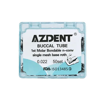 AZDENT Dental Ortho Braces Brackets Mini Roth.022 Hook 345/Arch Wire/Buccal Tube • $440.91
