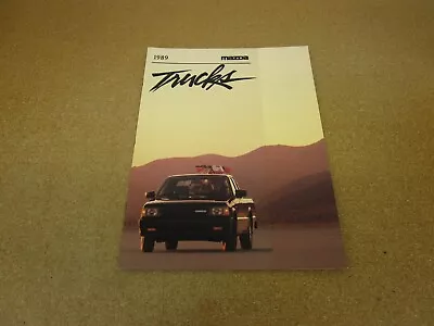 1989 Mazda Pickup Truck B2200 B2600 SE-5 LX Sales Brochure 18 Pg ORIGINAL • $10