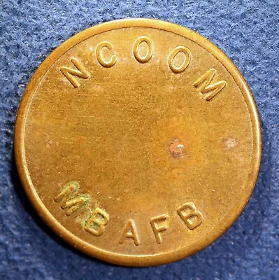 South Carolina Military Token - NCOOM 10¢ Myrtle Beach Air Force Base S.C. • $12.99