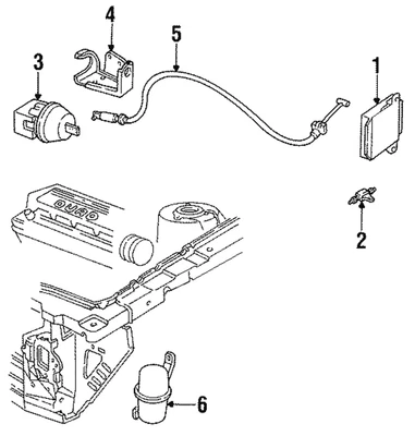 $6.42 • Buy Genuine GM Cruise Control Vacuum Harness Check Valve 14047619