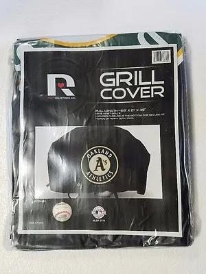 Oakland Athletics A's Economy Team Logo BBQ Gas Propane Grill Cover - NEW • $25.16