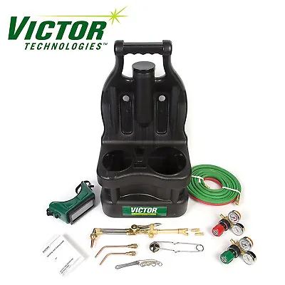 Victor 0384-0947 Portable Tote Torch Kit Set Cutting Outfit Without Cylinders • $359.99