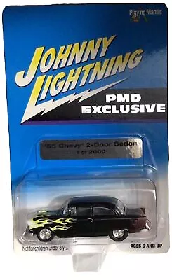 Johnny Lightning  '55 Chevy 2-door Sedan   Pmd Exclusive Limited 1 Of 2000 New • $14