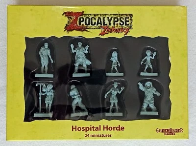 £14.99 • Buy Zpocalypse Zmergency Hospital Horde | Greenbrier Games | Miniatures Expansion