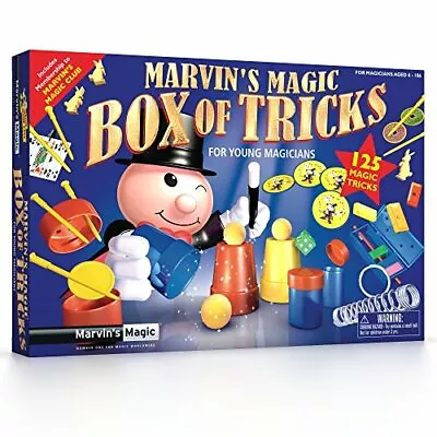 Kids Magic Set Box Of Tricks 125 Amazing Magic Tricks For Kids Magic Made Easy • £26.96