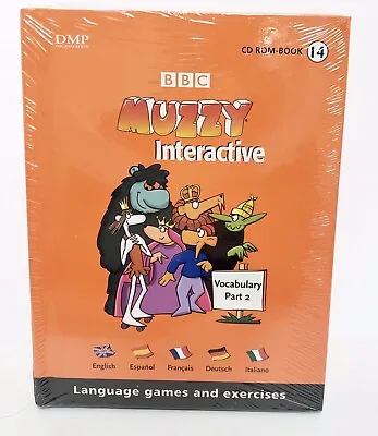 Muzzy BBC Interactive Language Games Exercises Book And DVD 14 Vocabulary Part 2 • $10