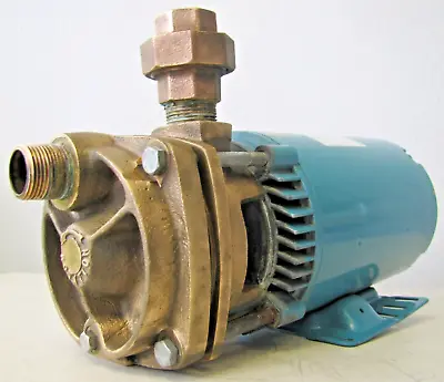 MTH Bluffton 2 HP Bronze Turbine Pump T41JAB 2875 RPM 230/460V 3 Phase 1  Ports • $375