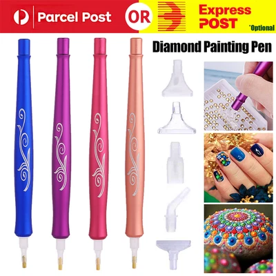 $4.73 • Buy 5D Resin Diamond Painting Pen Alloy Point Drill Pens Cross Stitch DIY Craft Art
