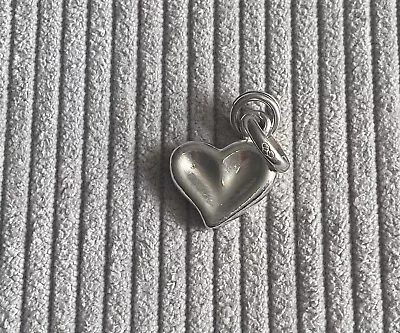 LINKS OF LONDON Sterling Silver Thumbprint Heart Charm • £16.99