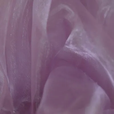 Sheer Organza Fabric Voile Curtain Wedding Drape Material Per Metre 150cm Wide • £1.39